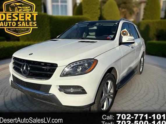 MERCEDES-BENZ ML-CLASS 2014 4JGDA5JB3EA380718 image