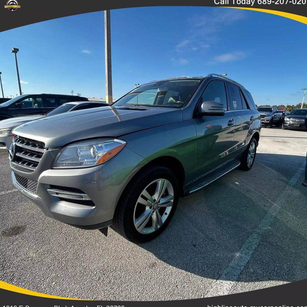 MERCEDES-BENZ ML-CLASS 2015 4JGDA5HB5FA593578 image