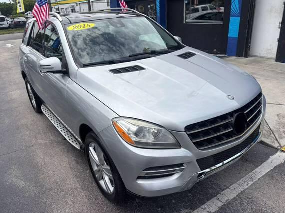 MERCEDES-BENZ ML-CLASS 2015 4JGDA5HB6FA460215 image