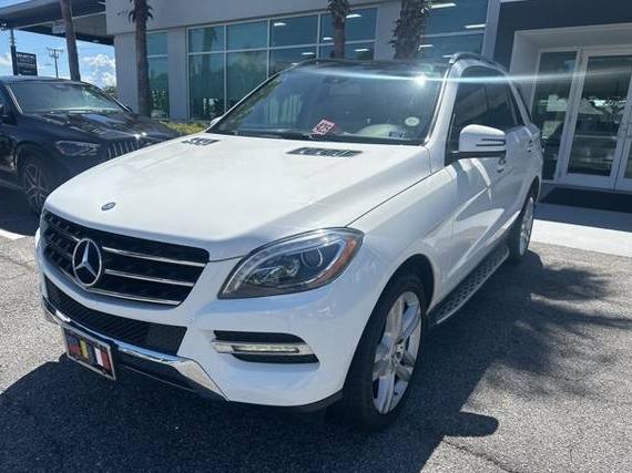 MERCEDES-BENZ ML-CLASS 2015 4JGDA5HB7FA525542 image