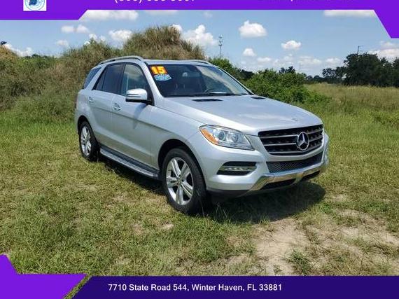 MERCEDES-BENZ ML-CLASS 2015 4JGDA5JB4FA606878 image
