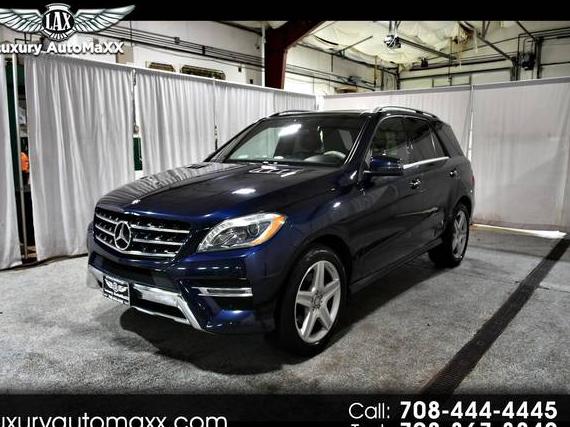 MERCEDES-BENZ ML-CLASS 2015 4JGDA0EB2FA610201 image