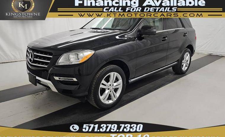 MERCEDES-BENZ ML-CLASS 2015 4JGDA5HB1FA459389 image