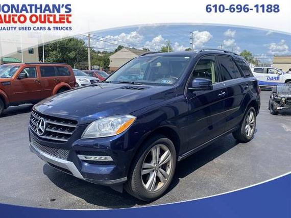 MERCEDES-BENZ ML-CLASS 2015 4JGDA5HB6FA615930 image