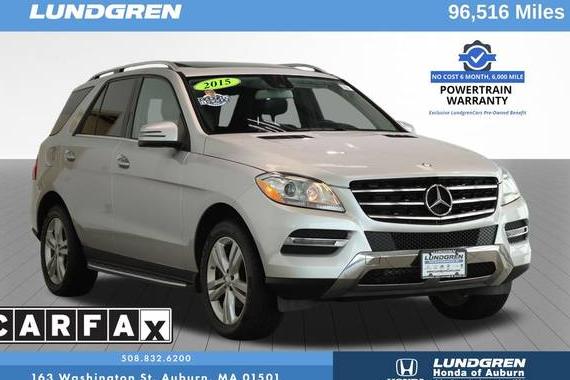 MERCEDES-BENZ ML-CLASS 2015 4JGDA5HB6FA532143 image