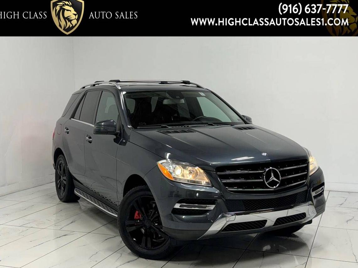 MERCEDES-BENZ ML-CLASS 2015 4JGDA5HBXFA535627 image