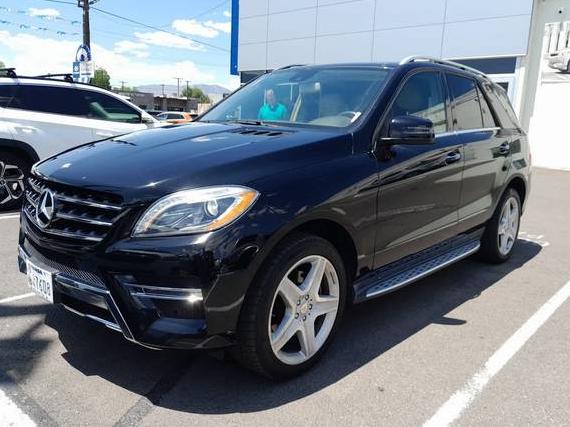 MERCEDES-BENZ ML-CLASS 2015 4JGDA5GB4FA475684 image
