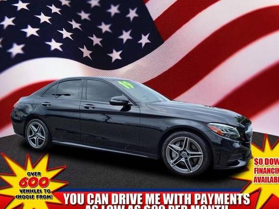 MERCEDES-BENZ C-CLASS 2019 55SWF8EB6KU311727 image