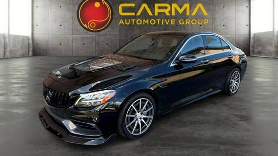 MERCEDES-BENZ C-CLASS 2019 55SWF8GB6KU316729 image