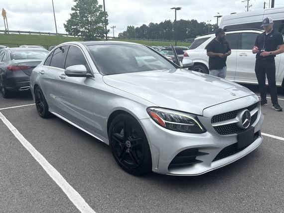 MERCEDES-BENZ C-CLASS 2019 55SWF8DB1KU282932 image