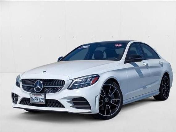 MERCEDES-BENZ C-CLASS 2019 55SWF8DB0KU304189 image