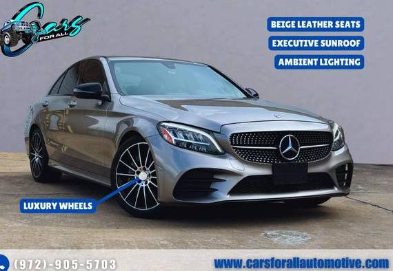 MERCEDES-BENZ C-CLASS 2019 55SWF8DB1KU298077 image