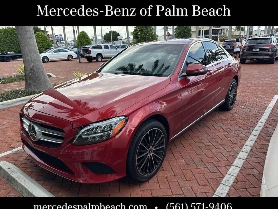 MERCEDES-BENZ C-CLASS 2019 55SWF8EB0KU296495 image