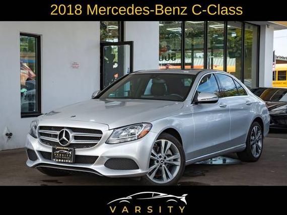 MERCEDES-BENZ C-CLASS 2018 55SWF4KB2JU282142 image MERCEDES-BENZ C-CLASS 2018 55SWF4KB2JU282142 image