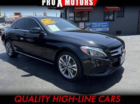 MERCEDES-BENZ C-CLASS 2018 55SWF4KB1JU243445 image