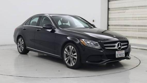 MERCEDES-BENZ C-CLASS 2018 55SWF4JB9JU266716 image