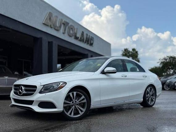 MERCEDES-BENZ C-CLASS 2018 WDDWF4JB1JR326733 image