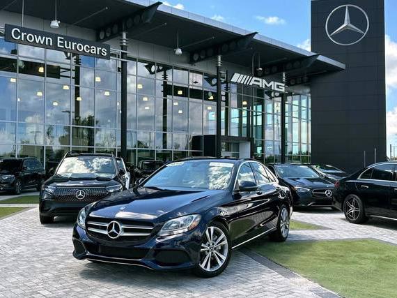 MERCEDES-BENZ C-CLASS 2018 WDDWF4JB5JR357564 image