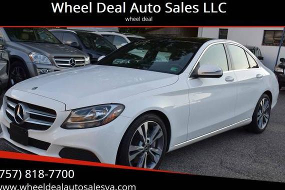 MERCEDES-BENZ C-CLASS 2018 WDDWF4JB0JR413152 image