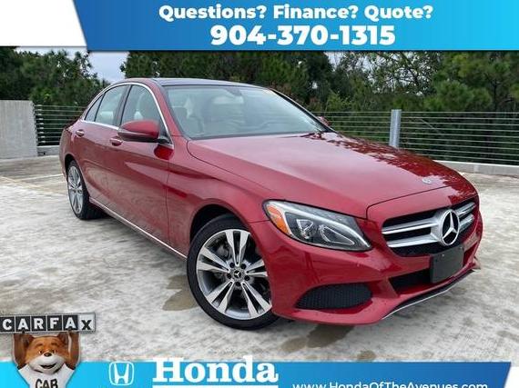 MERCEDES-BENZ C-CLASS 2018 55SWF4KB1JU250587 image MERCEDES-BENZ C-CLASS 2018 55SWF4KB1JU250587 image
