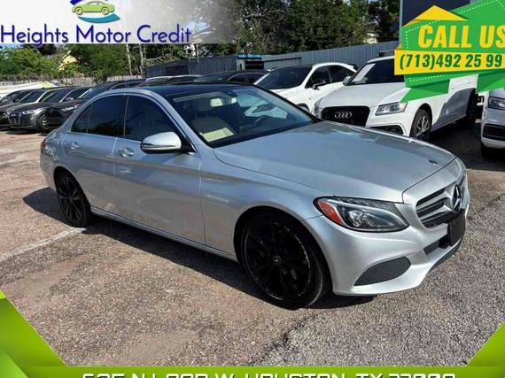 MERCEDES-BENZ C-CLASS 2018 55SWF4JB8JU277108 image