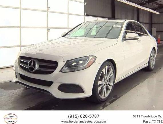 MERCEDES-BENZ C-CLASS 2018 55SWF4JB5JU248469 image