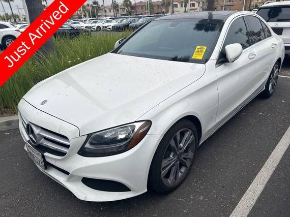 MERCEDES-BENZ C-CLASS 2018 55SWF4JB2JU279551 image