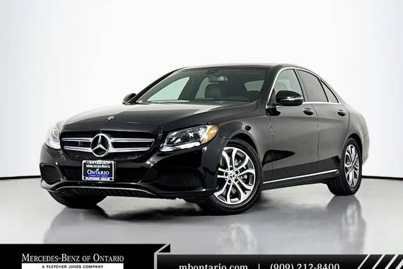 MERCEDES-BENZ C-CLASS 2018 55SWF4JB9JU262701 image