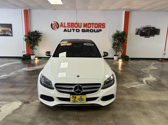 MERCEDES-BENZ C-CLASS 2018 WDDWF4JB5JR421652 image