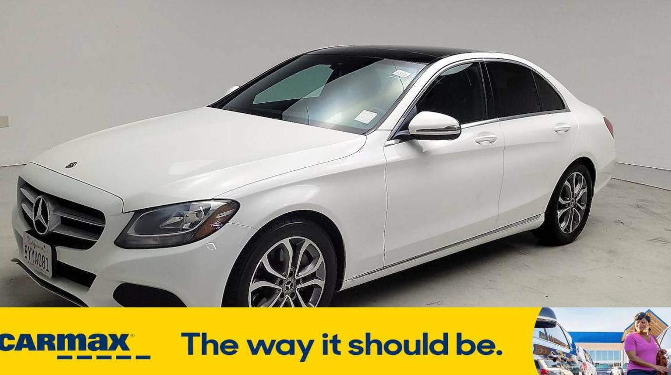 MERCEDES-BENZ C-CLASS 2018 55SWF4JB7JU240633 image