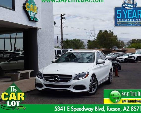 MERCEDES-BENZ C-CLASS 2018 55SWF4JB8JU282373 image