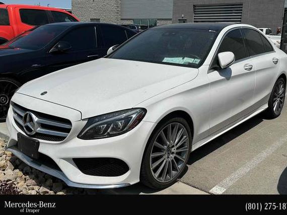 MERCEDES-BENZ C-CLASS 2018 WDDWF4KB9JR405775 image