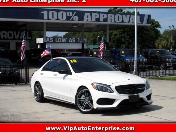 MERCEDES-BENZ C-CLASS 2018 55SWF6EB3JU247133 image