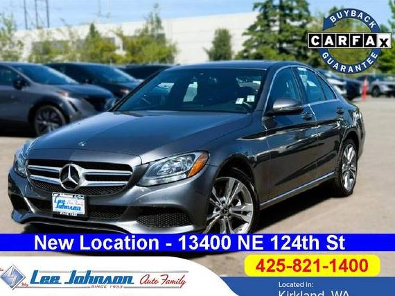 MERCEDES-BENZ C-CLASS 2018 55SWF4KB4JU237820 image