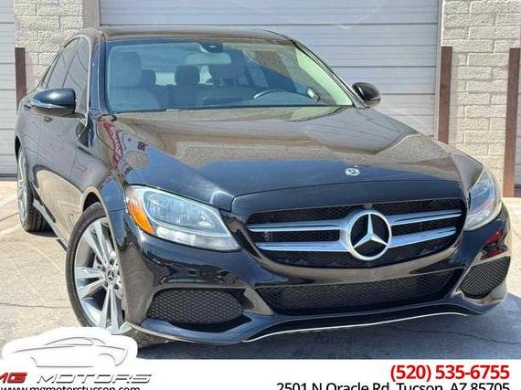 MERCEDES-BENZ C-CLASS 2018 55SWF4JB8JU276623 image
