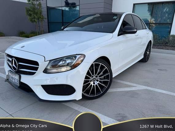 MERCEDES-BENZ C-CLASS 2018 WDDWF4JB3JR405482 image