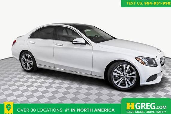 MERCEDES-BENZ C-CLASS 2018 WDDWF4JB3JR332517 image