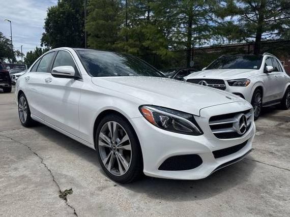 MERCEDES-BENZ C-CLASS 2018 WDDWF4JB8JR379011 image