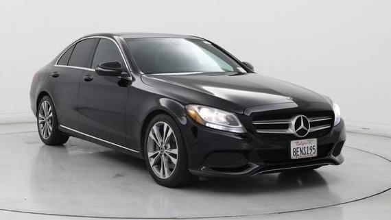 MERCEDES-BENZ C-CLASS 2018 WDDWF4JB3JR408320 image