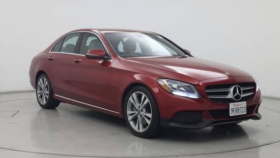 MERCEDES-BENZ C-CLASS 2018 55SWF4JB6JU279505 image