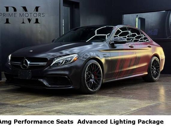 MERCEDES-BENZ C-CLASS 2018 55SWF8HB9JU259987 image