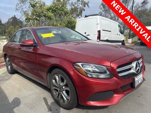 MERCEDES-BENZ C-CLASS 2018 55SWF4JB8JU265573 image