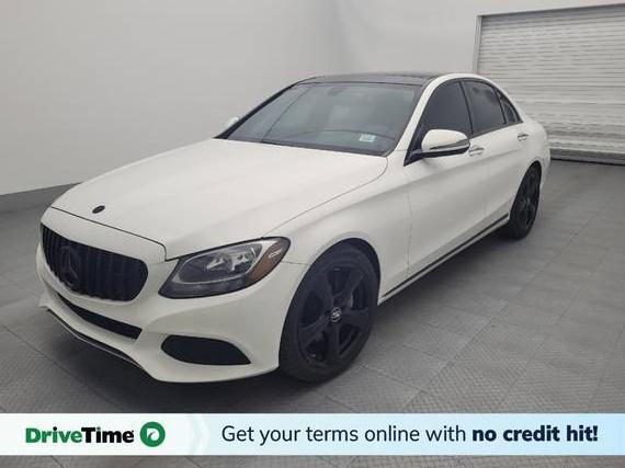 MERCEDES-BENZ C-CLASS 2018 55SWF4JB9JU240486 image