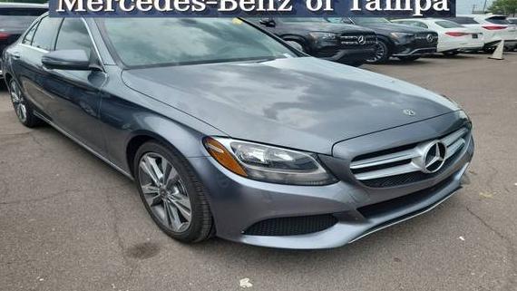 MERCEDES-BENZ C-CLASS 2018 55SWF4JB9JU278350 image