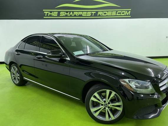 MERCEDES-BENZ C-CLASS 2018 55SWF4KB6JU269202 image