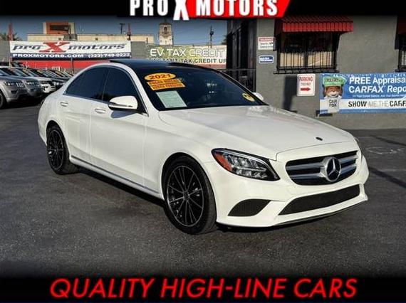 MERCEDES-BENZ C-CLASS 2021 W1KWF8DB2MR642083 image