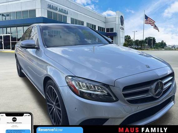MERCEDES-BENZ C-CLASS 2021 W1KWF8DBXMR617383 image