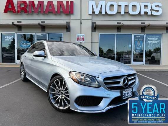 MERCEDES-BENZ C-CLASS 2017 55SWF4JB1HU226916 image