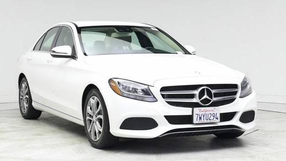 MERCEDES-BENZ C-CLASS 2017 55SWF4JB9HU192711 image