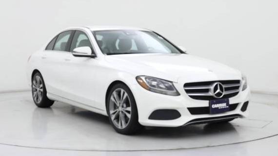 MERCEDES-BENZ C-CLASS 2017 55SWF4JB1HU186692 image